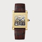 Tank Normale Large Skeleton In Yellow Gold