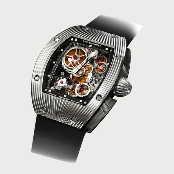Richard Mille Rm018 Tourbillon Boucheron In White Gold