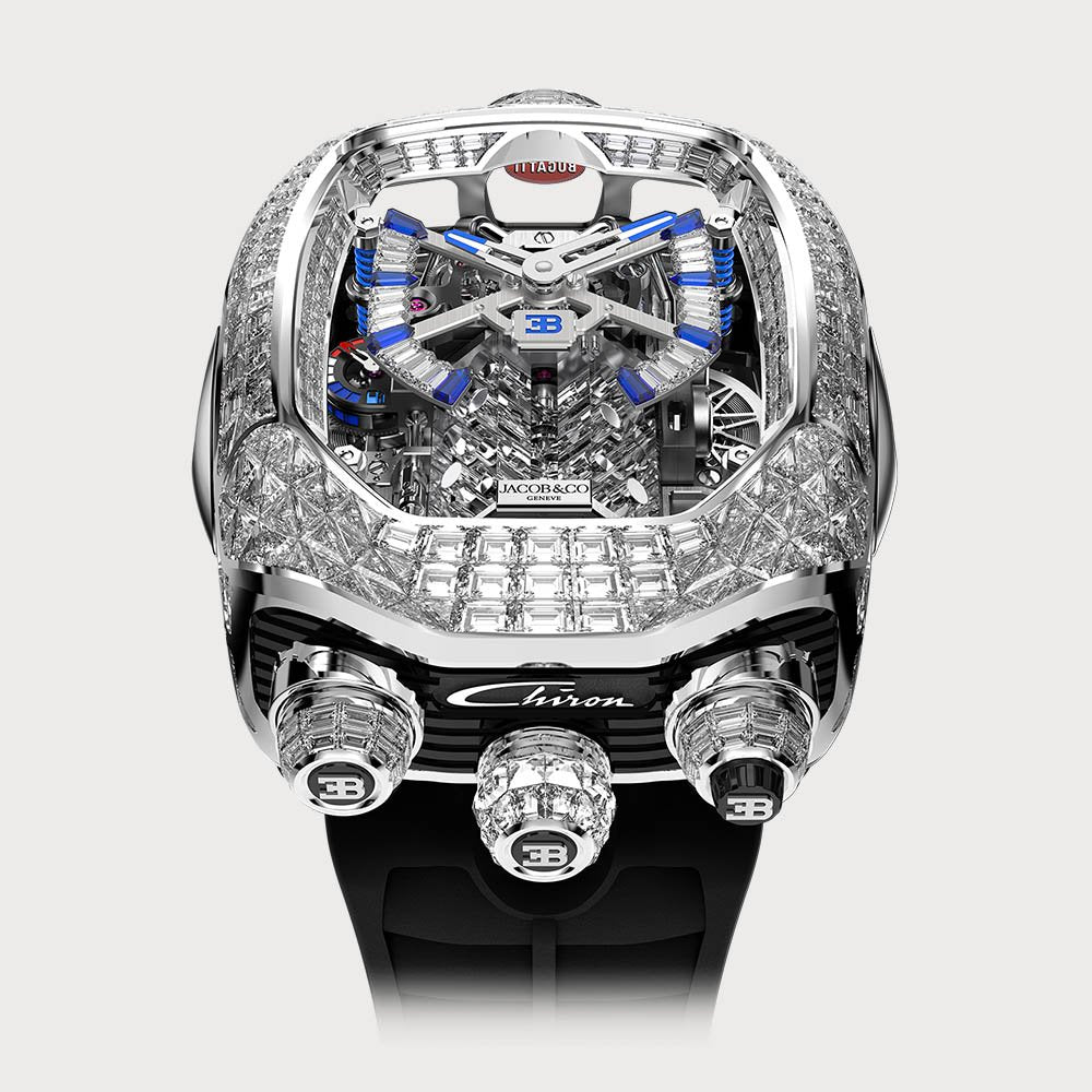 Jacob & Co Bugatti Chiron Baguette Diamonds