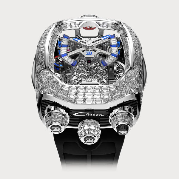Jacob & Co Bugatti Chiron Baguette Diamonds