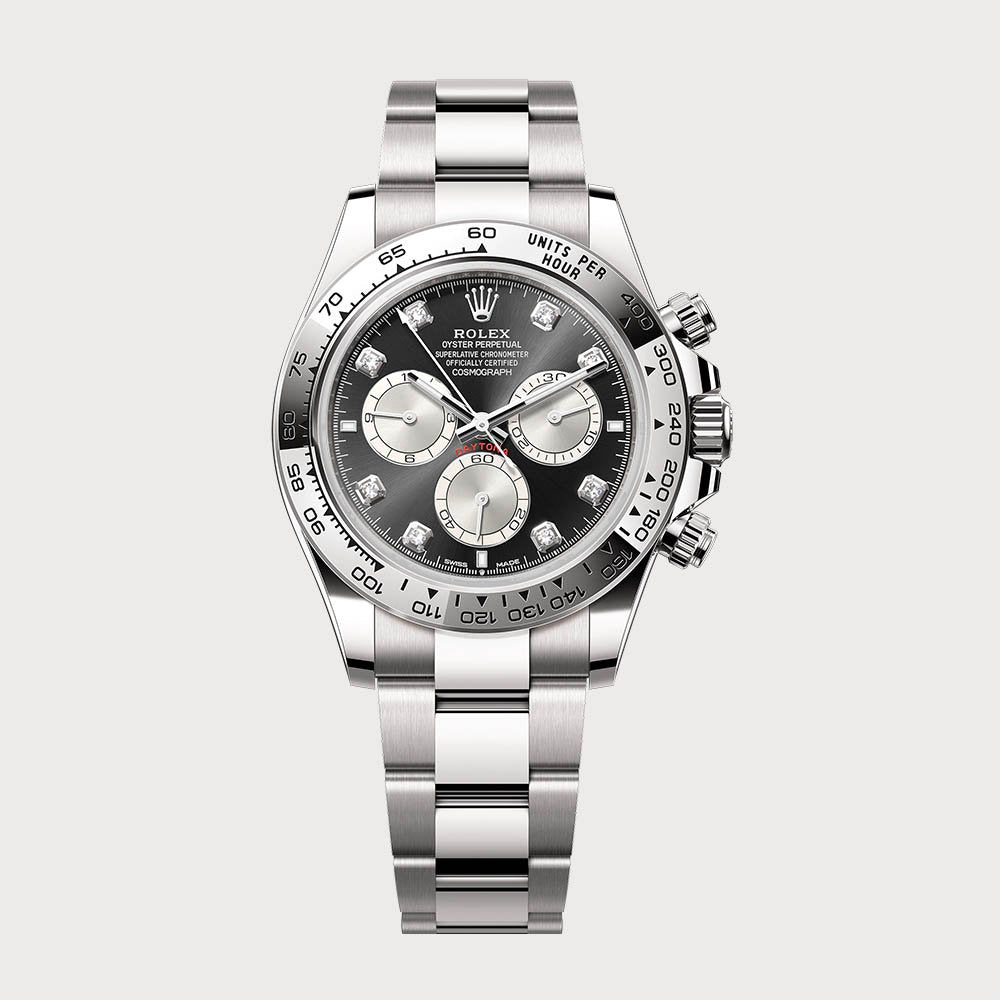 Rolex Daytona In White Gold With Rhodium Diamond Dial