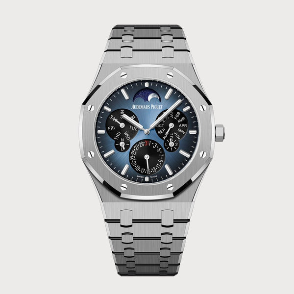 Audemars Piguet Royal Oak 41 Ultra-Thin Perpetual Calendar With Blue Dial