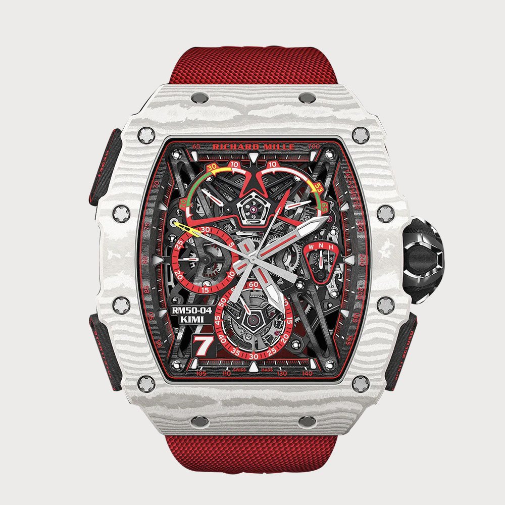 Richard Mille Rm50-04 Kimi Raikkonen Tourbillon Split Seconds Chronograph
