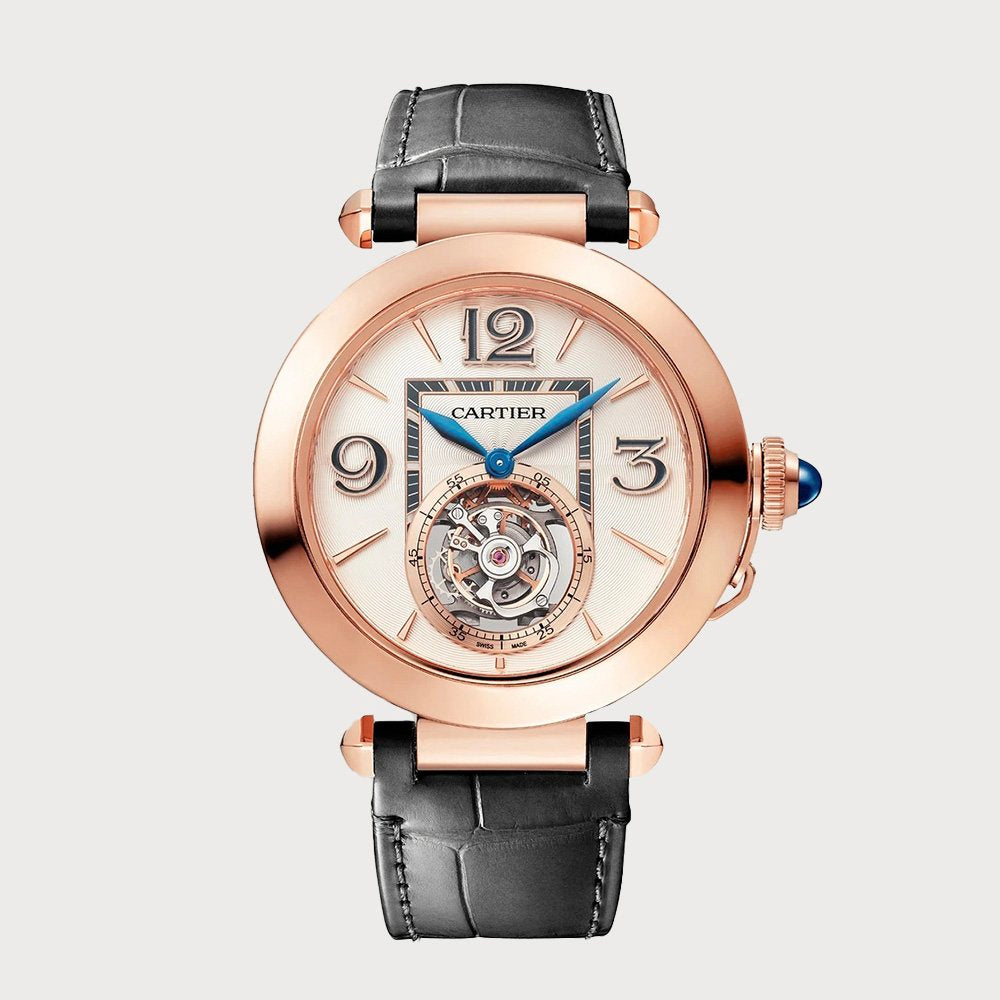 Cartier Pasha Tourbillon 41 Mm In Rose Gold