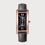Tank Cintrée Rose Gold With Black Dial