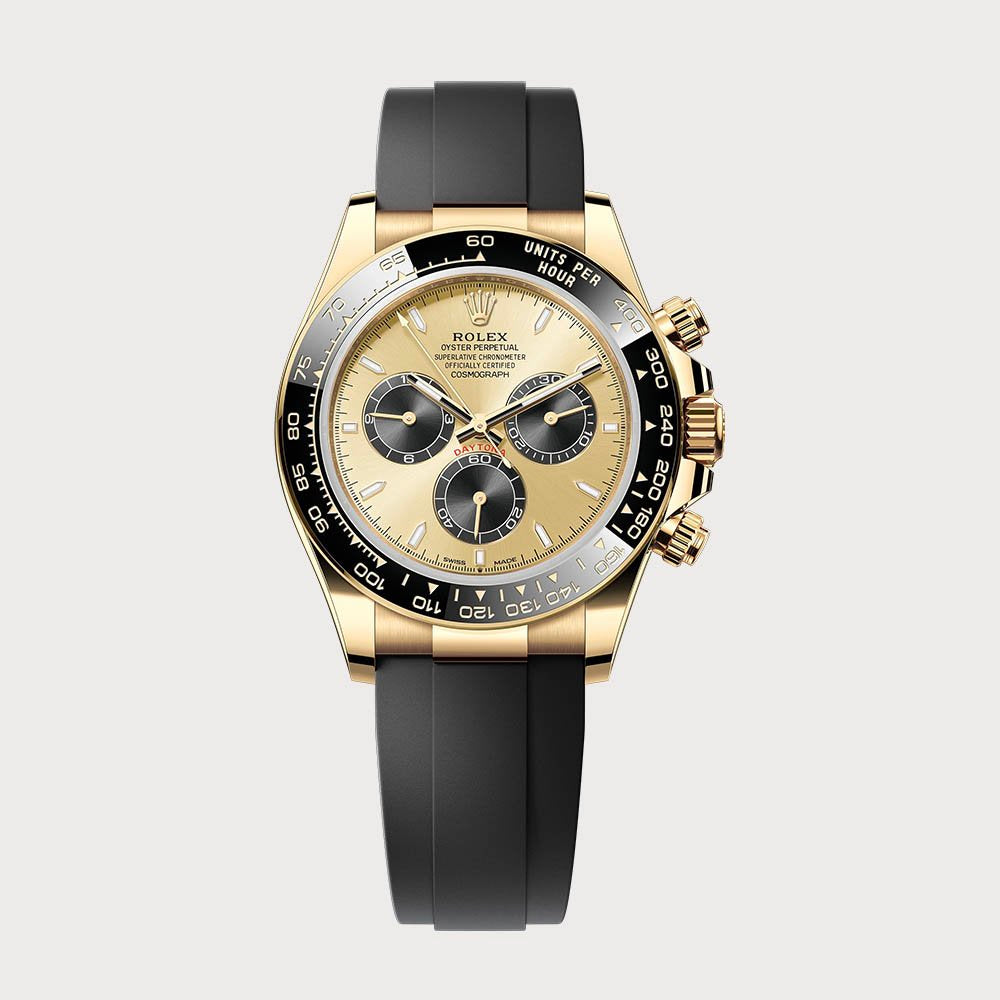 Rolex Daytona In Yellow Gold With Pikachu Dial On Oysterflex
