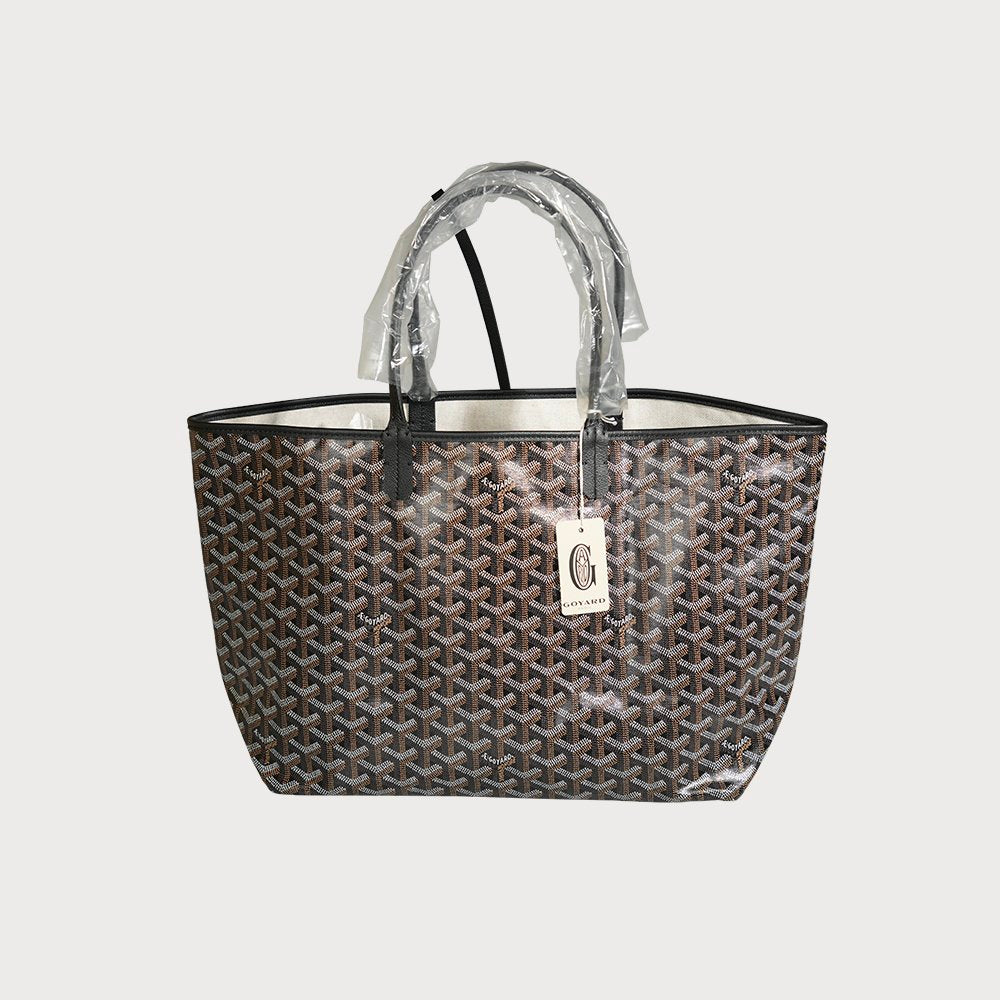 Goyard Saint Louis Pm In Black - view 9