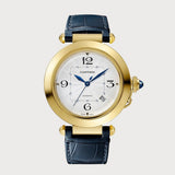 Pasha 41mm In Yellow Gold With White Dial