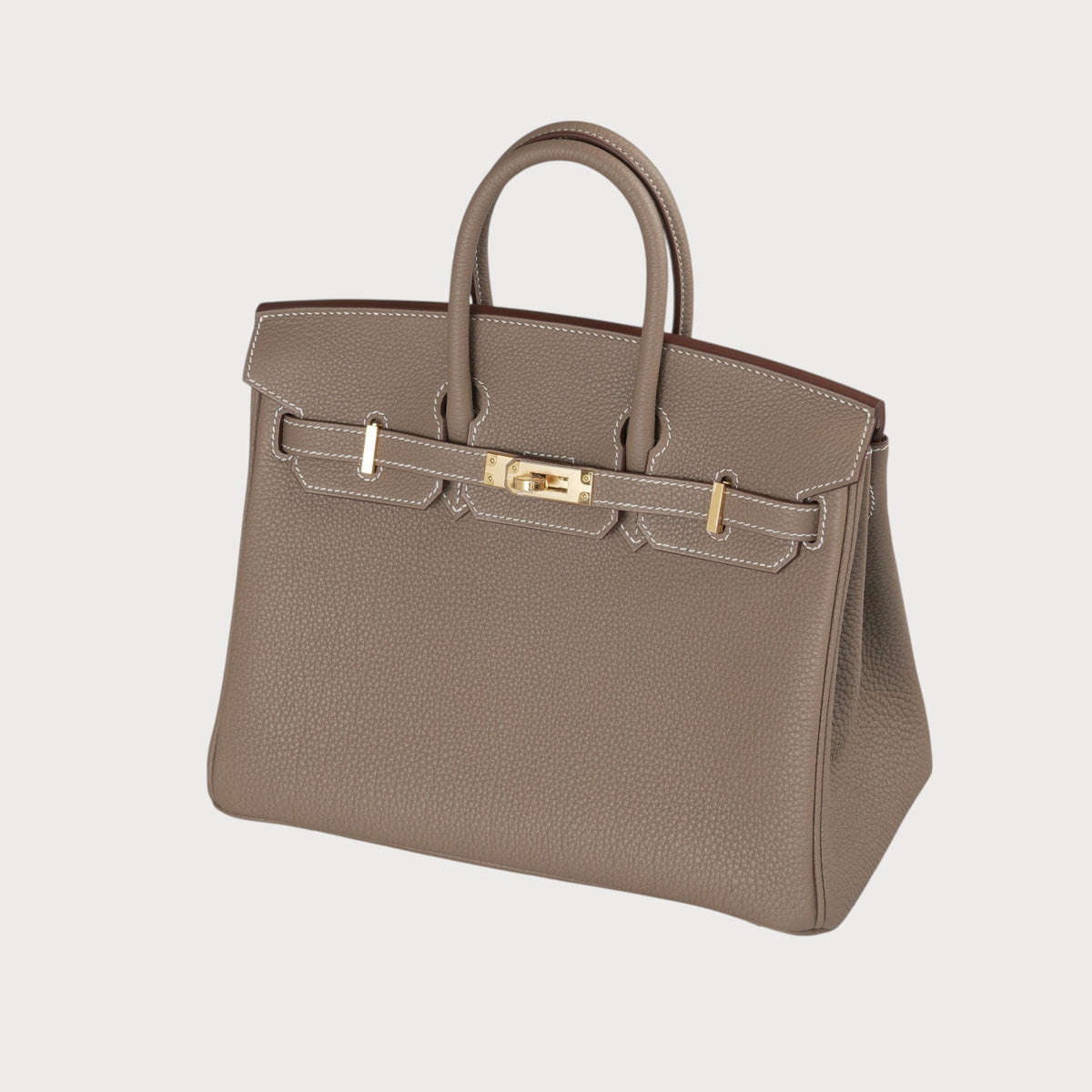 Birkin 25 Etoupe Ghw Togo