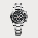 Daytona Black In Stainless Steel