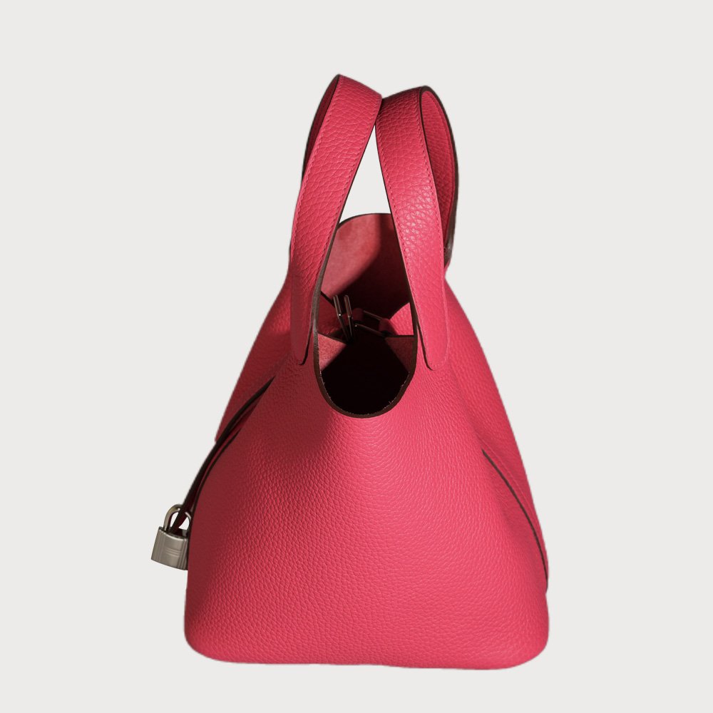 Hermès Picotin Lock 18 Rose Extrême With Palladium Hardware - view 2
