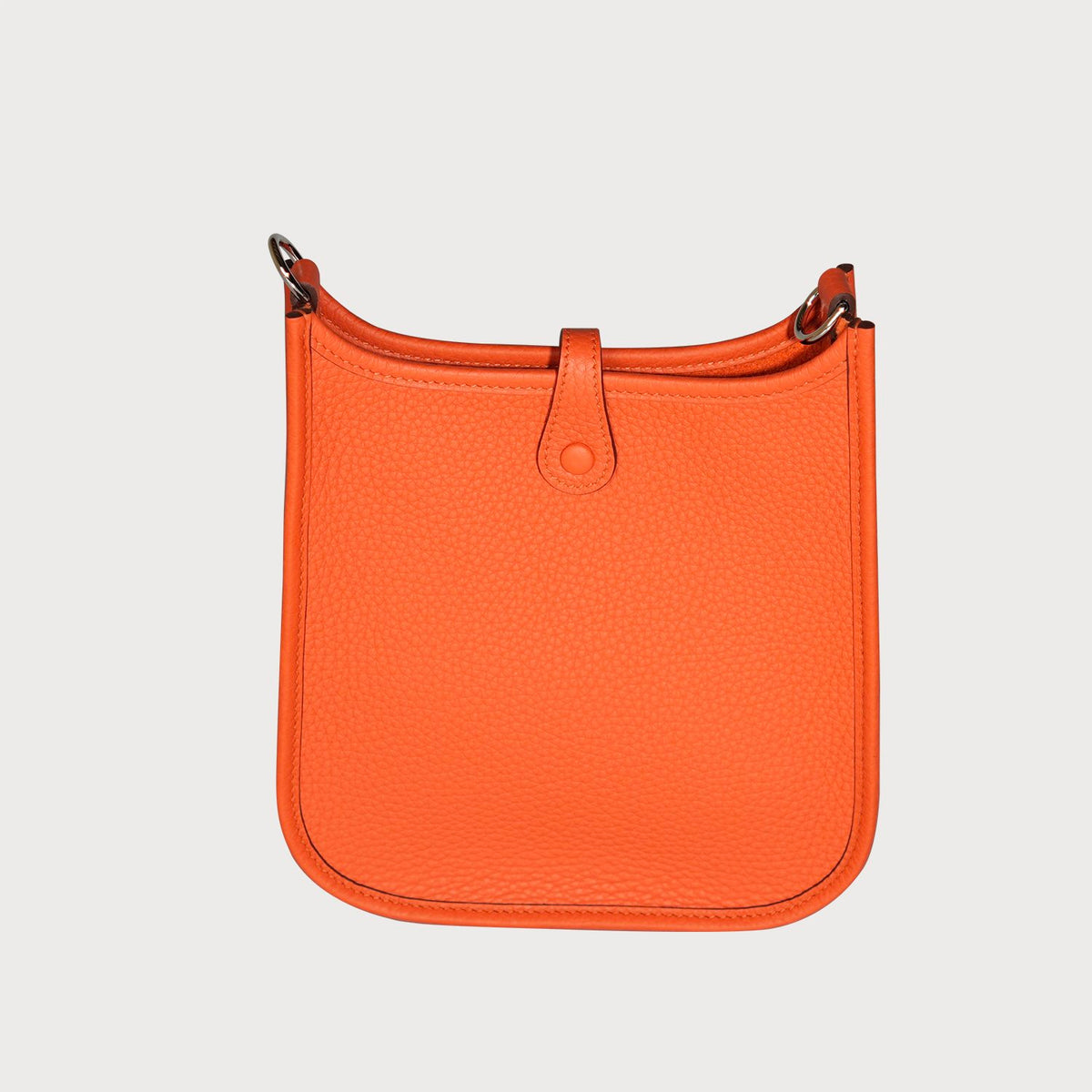 Hermès Evelyne 16 Orange Feu With Palladium Hardware In Taurillon Clemmence Leather - view 10