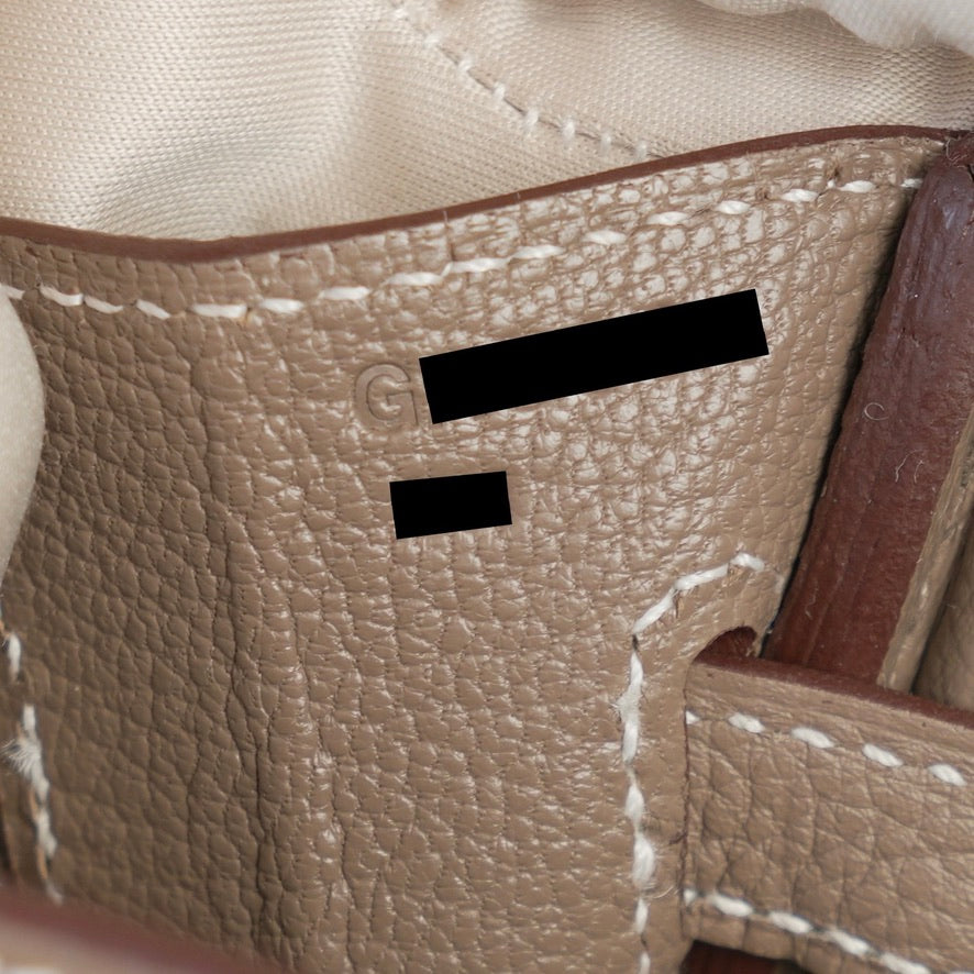 Birkin 25 Etoupe Ghw Togo
