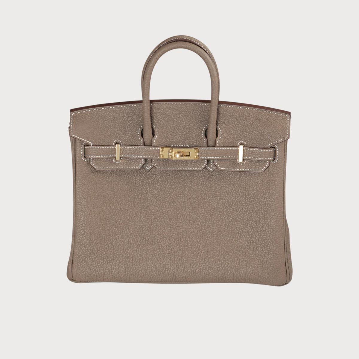 Birkin 25 Etoupe Ghw Togo
