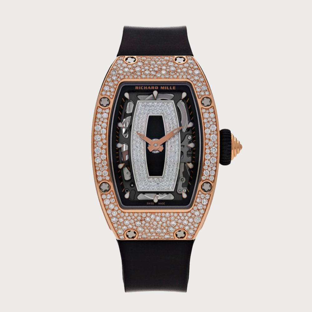 Richard Mille Rm07-01 Rose Gold Onyx Snow