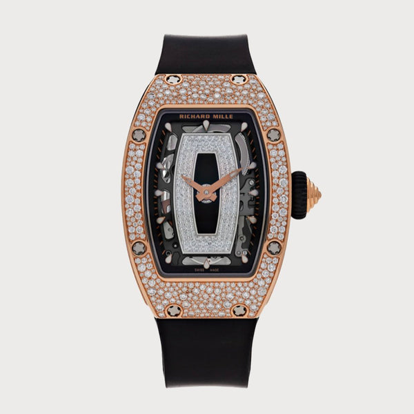 Richard Mille Rm07-01 Rose Gold Onyx Snow