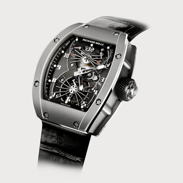 Richard Mille Rm021 Aerodyne Tourbillon In White Gold