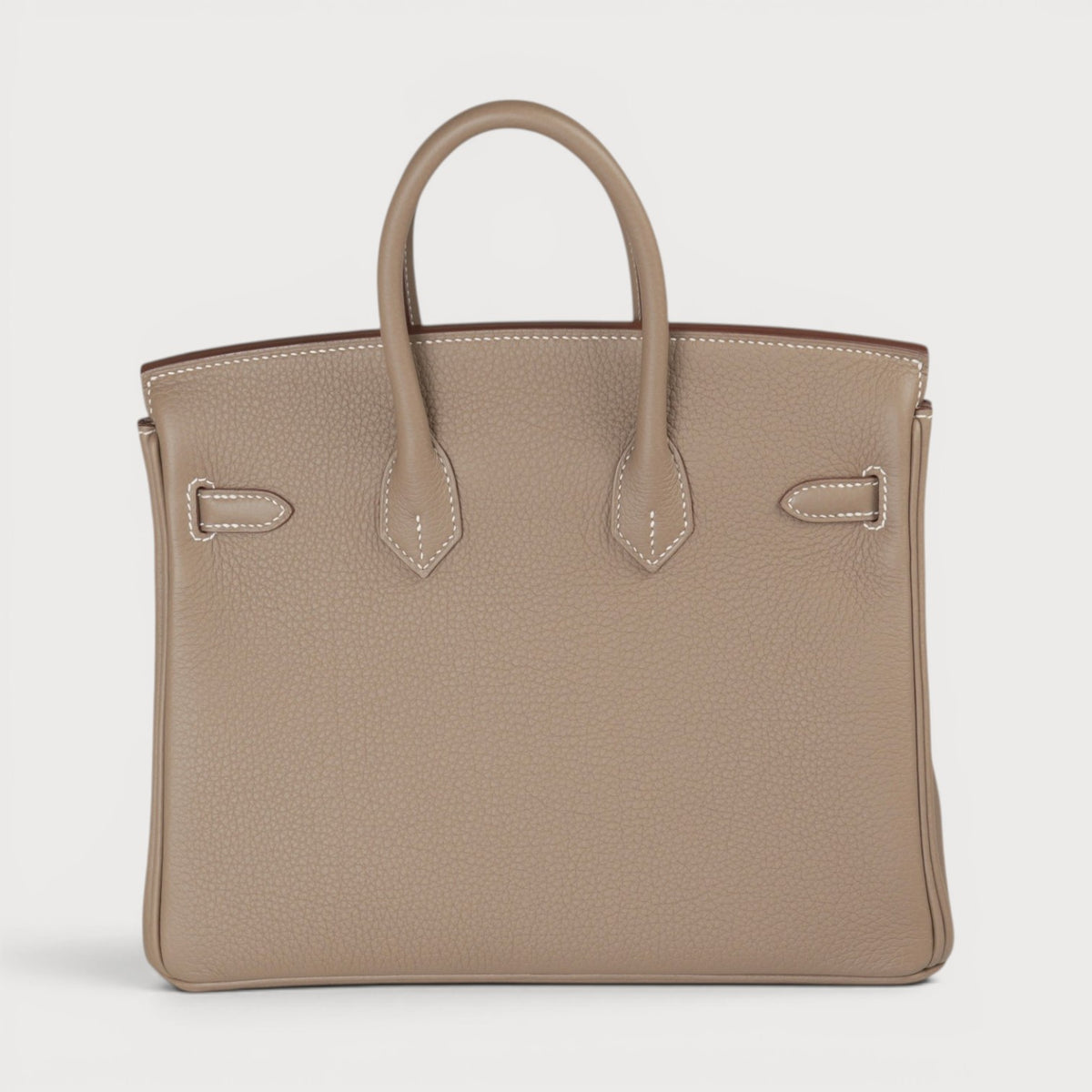 Hermes Birkin 25 Etoupe Phw Togo Retourne