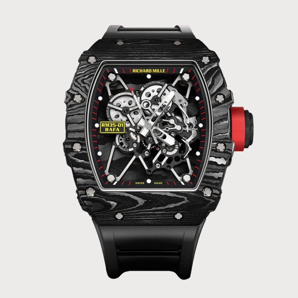 Richard Mille Rm35-01 Rafael Nadal In Carbon Tpt