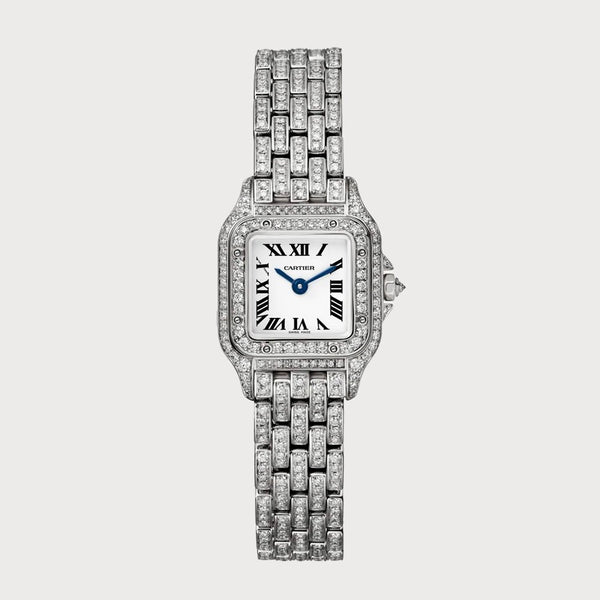 Cartier Panthère Mini Fully Diamond Set In White Gold
