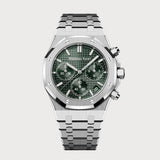 Royal Oak 41 Chronograph In Stainless Steel With A Green Dial