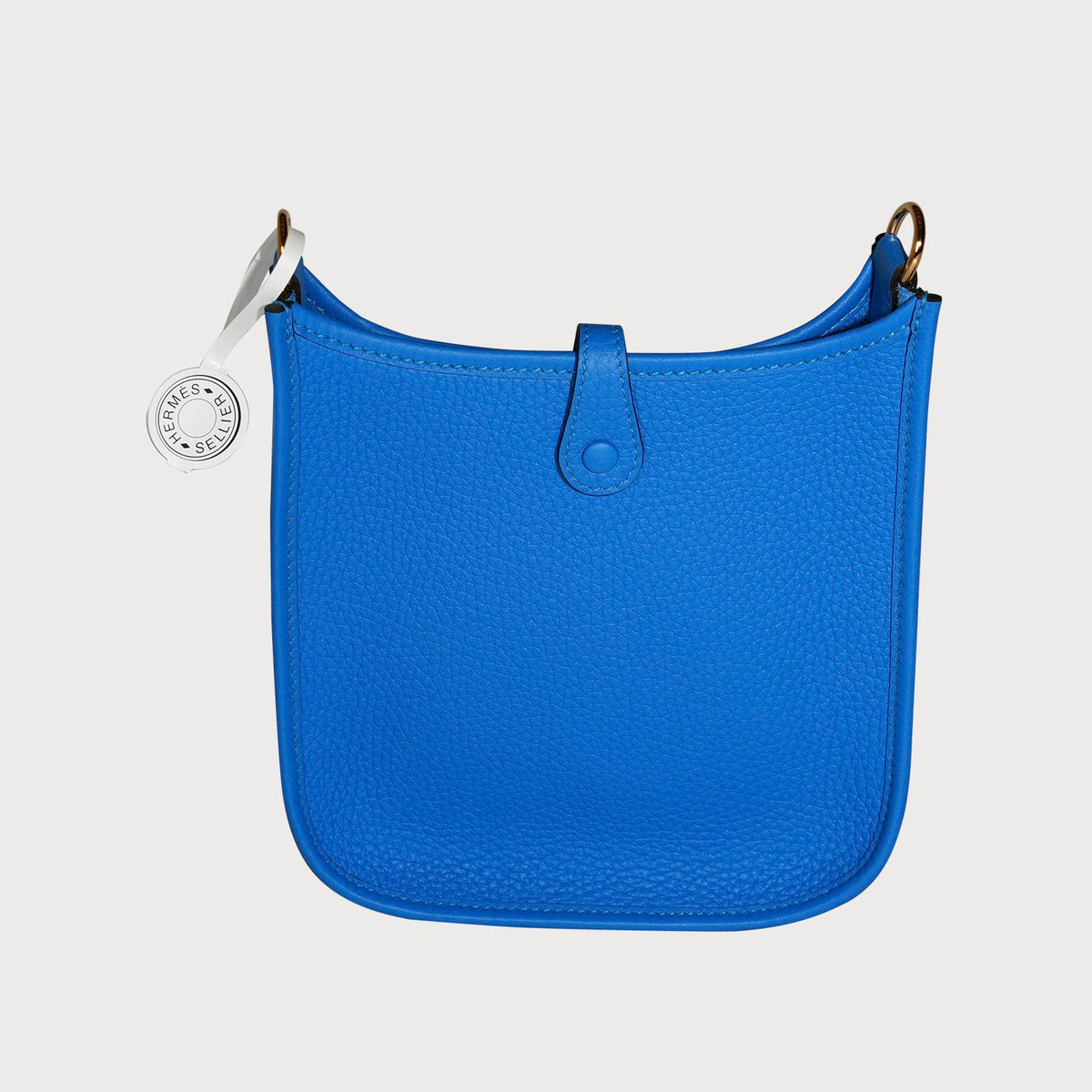Hermès Evelyne 16 Bleu Hydra With Gold Hardware In Clemmence Leather - view 4