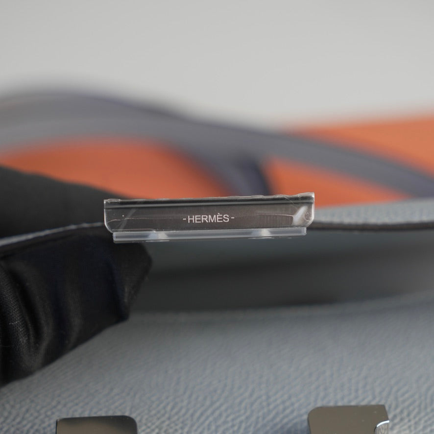 Hermes Constance 18 Mini Gris Pantin PHW