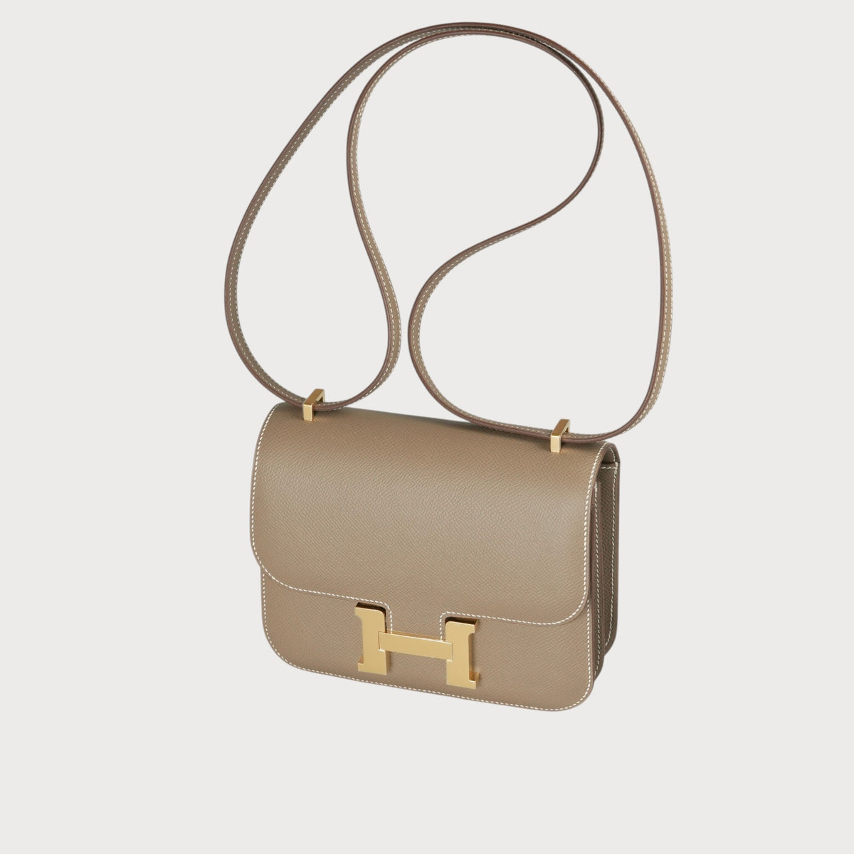 Hermes Constace 18 Etoupe Ghw Epsom