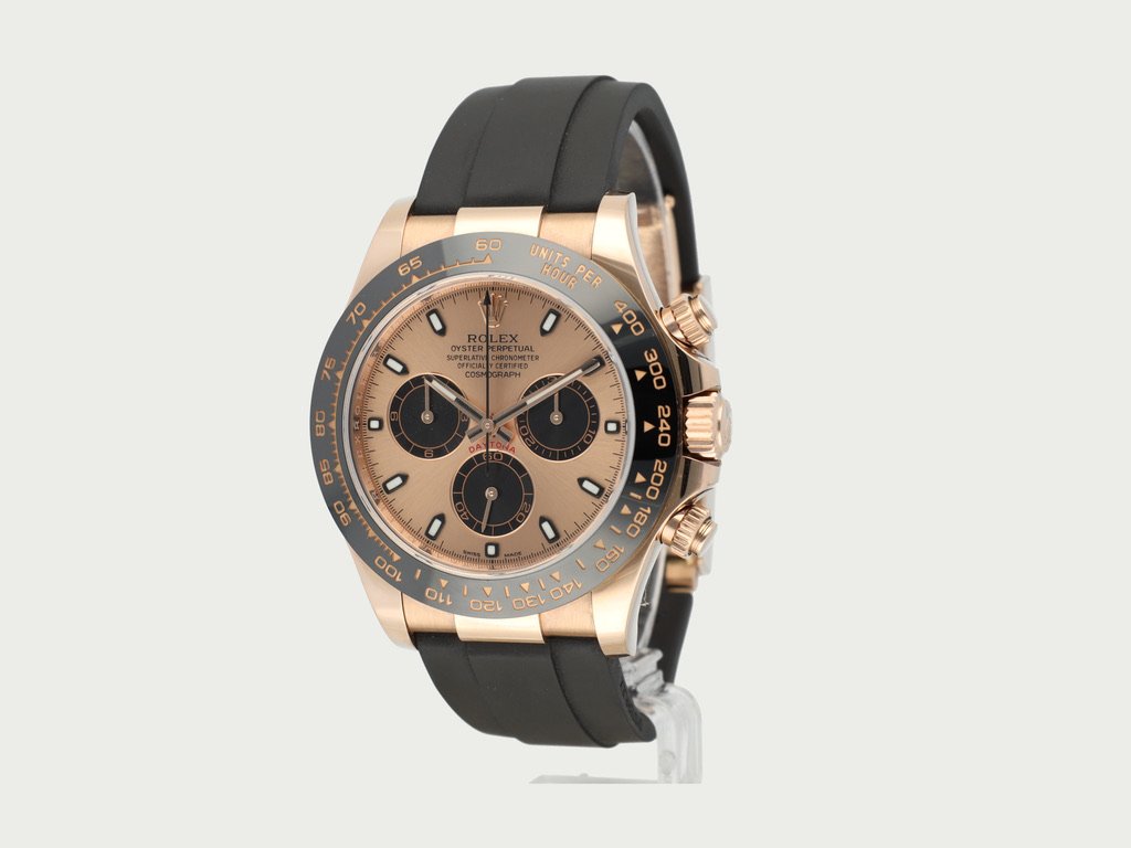 Rolex Daytona In Everose Gold With Rose Dial - view 2