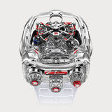 Bugatti Chiron Tourbillon Sapphire Crystal & Red