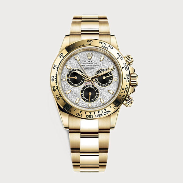 Rolex Daytona Meteorite In Yellow Gold