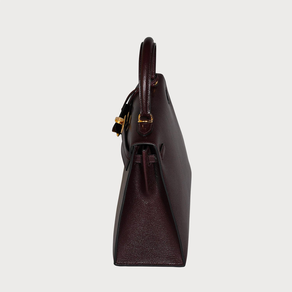 Hermès Hermes Kelly 25 Rouge Sellier Gold Hardware In Chevre Leather - view 11