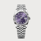 Datejust 36 Aubergine Diamond Dial