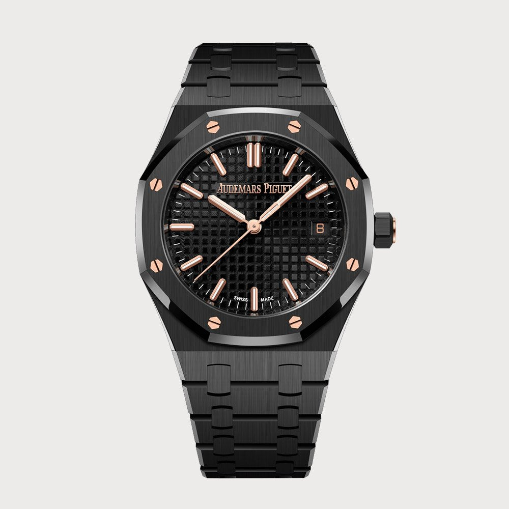 Audemars Piguet Royal Oak 34 In Black Ceramic