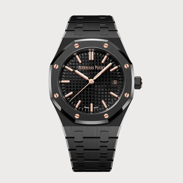 Audemars Piguet Royal Oak 34 In Black Ceramic