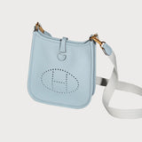 Evelyne 16 Baby Blue With Gold Hardware In Clemmence Leather