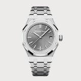 Royal Oak 37 Stainless Steel With A Grey/ Rhodium Dial