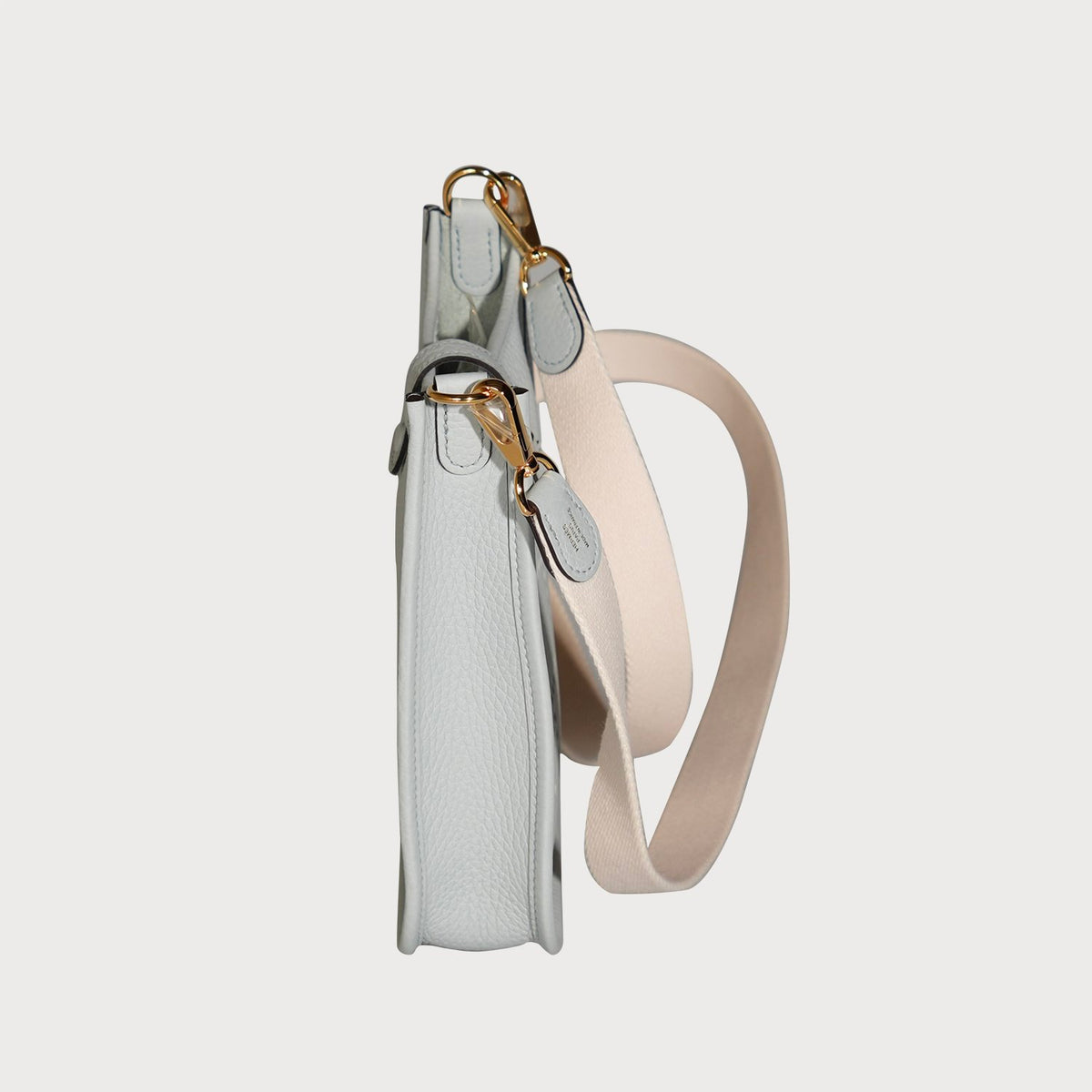 Hermès Hermes Evelyne 16 Blue Pale With Gold Hardware In Clemmence Leather - view 5