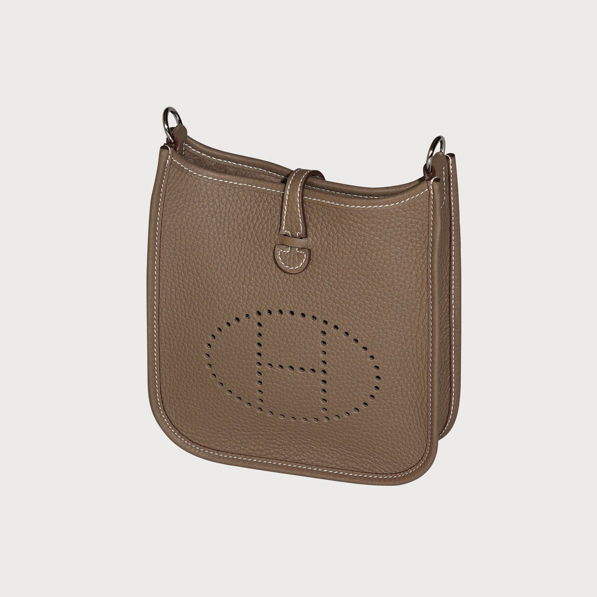 Hermès Evelyne 16 Etoupe With Palladium Hardware In Clemmence Leather