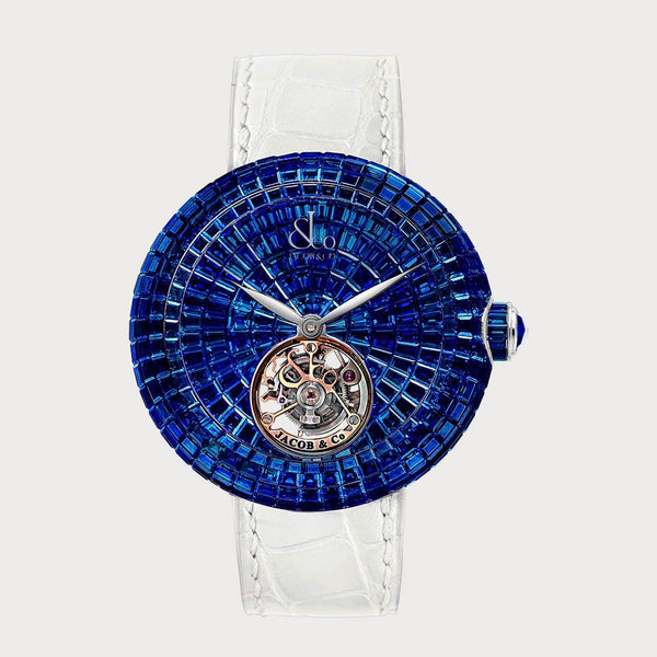 Jacob & Co Brilliant Flying Tourbillon Blue Sapphires