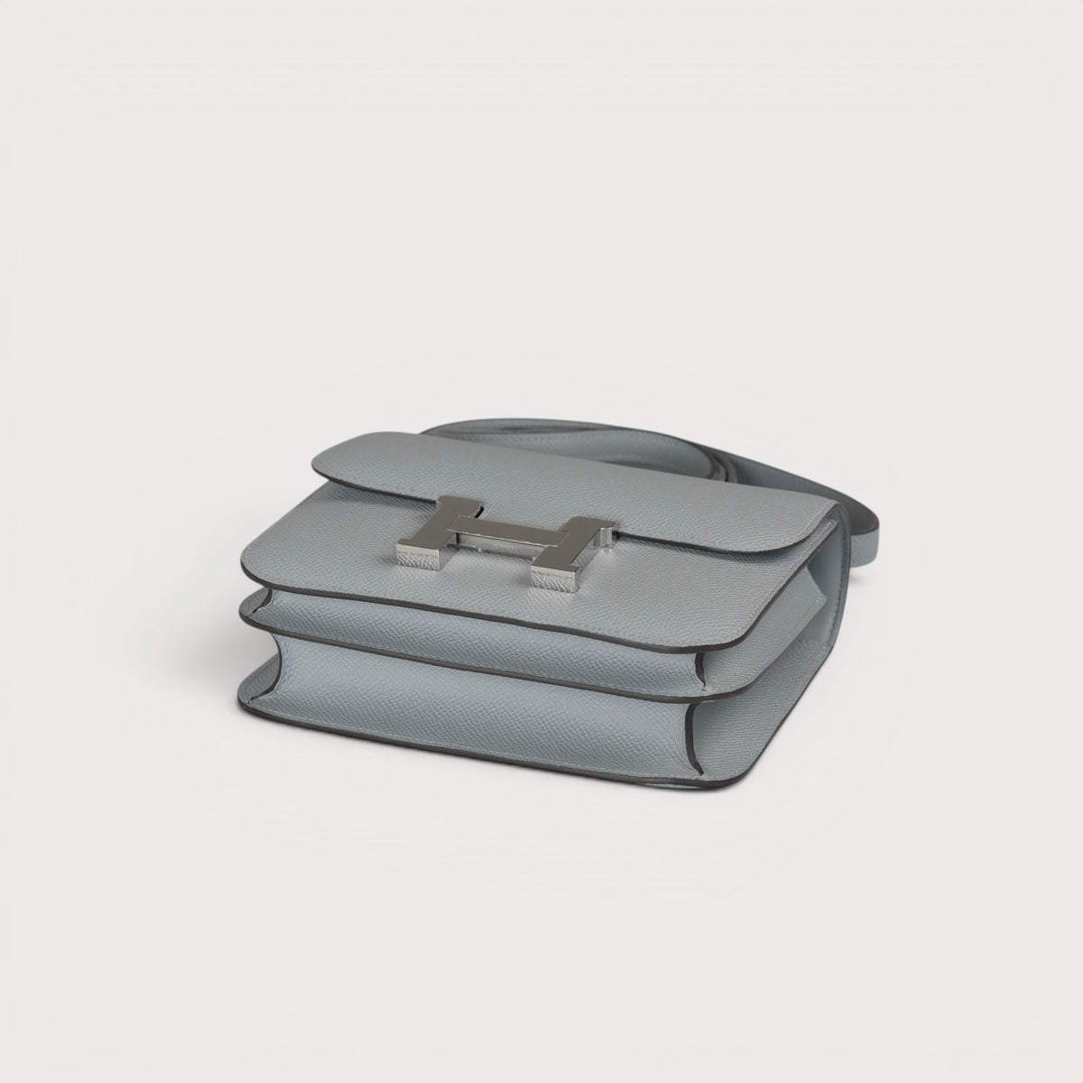 Hermes Constance 18 Mini Gris Pantin PHW