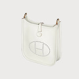 Evelyne 16 Blanc With Gold Hardware In Clemmence Leather