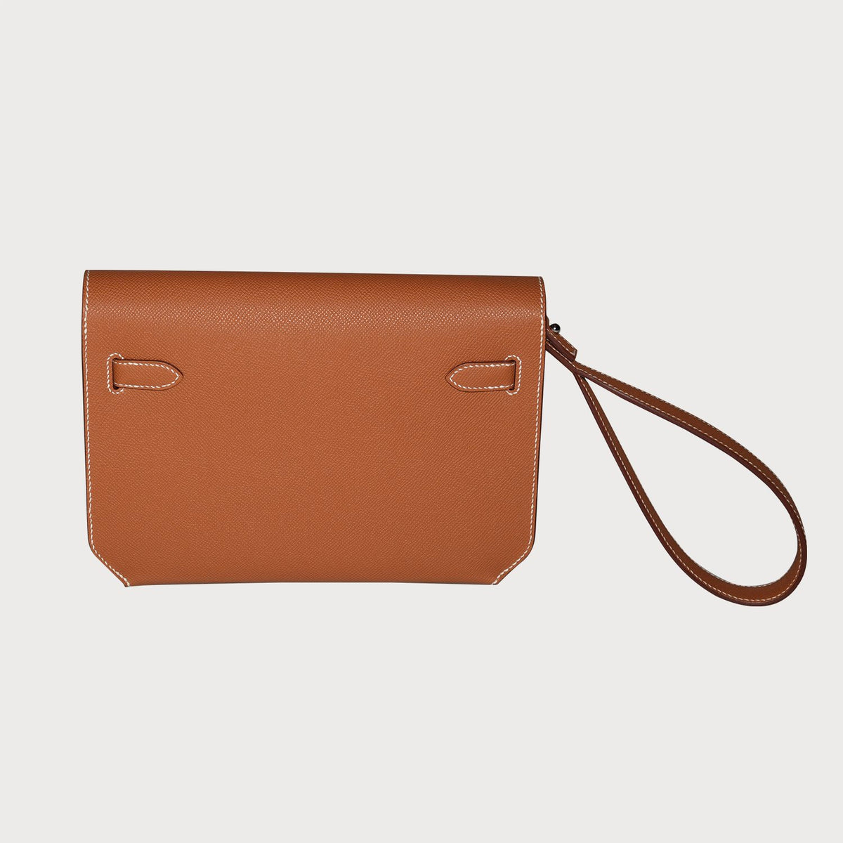 Hermès Kelly Depeche 25 Gold With Palladium Hardware In Epsom Leather - view 4