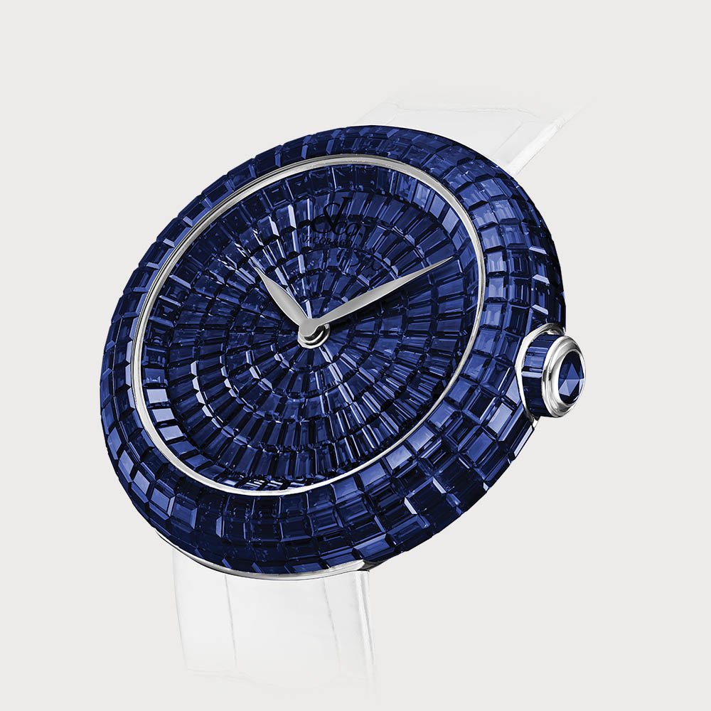Jacob & Co Brilliant Full Baguette Blue Sapphires