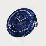 Brilliant Full Baguette Blue Sapphires