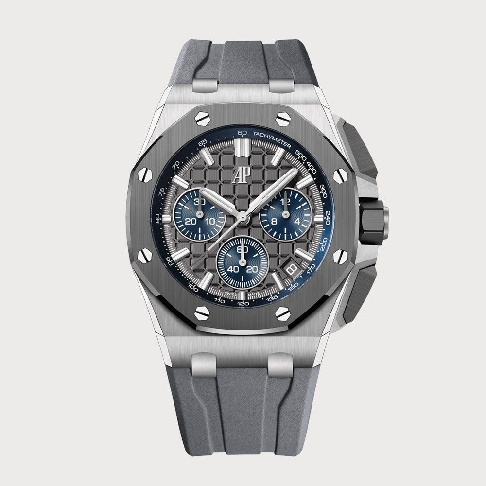 Audemars Piguet Royal Oak Offshore Chronograph Grey In Titanium