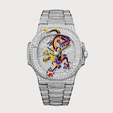 Nautilus Dragon Diamonds & Enamel Set