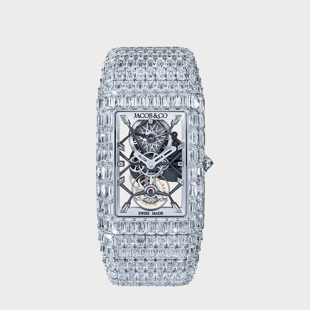 Jacob & Co Billionaire Ashoka Small Fully Diamond Set
