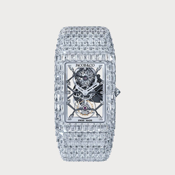 Jacob & Co Billionaire Ashoka Small Fully Diamond Set