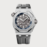Royal Oak Offshore Diver Grey In Steel